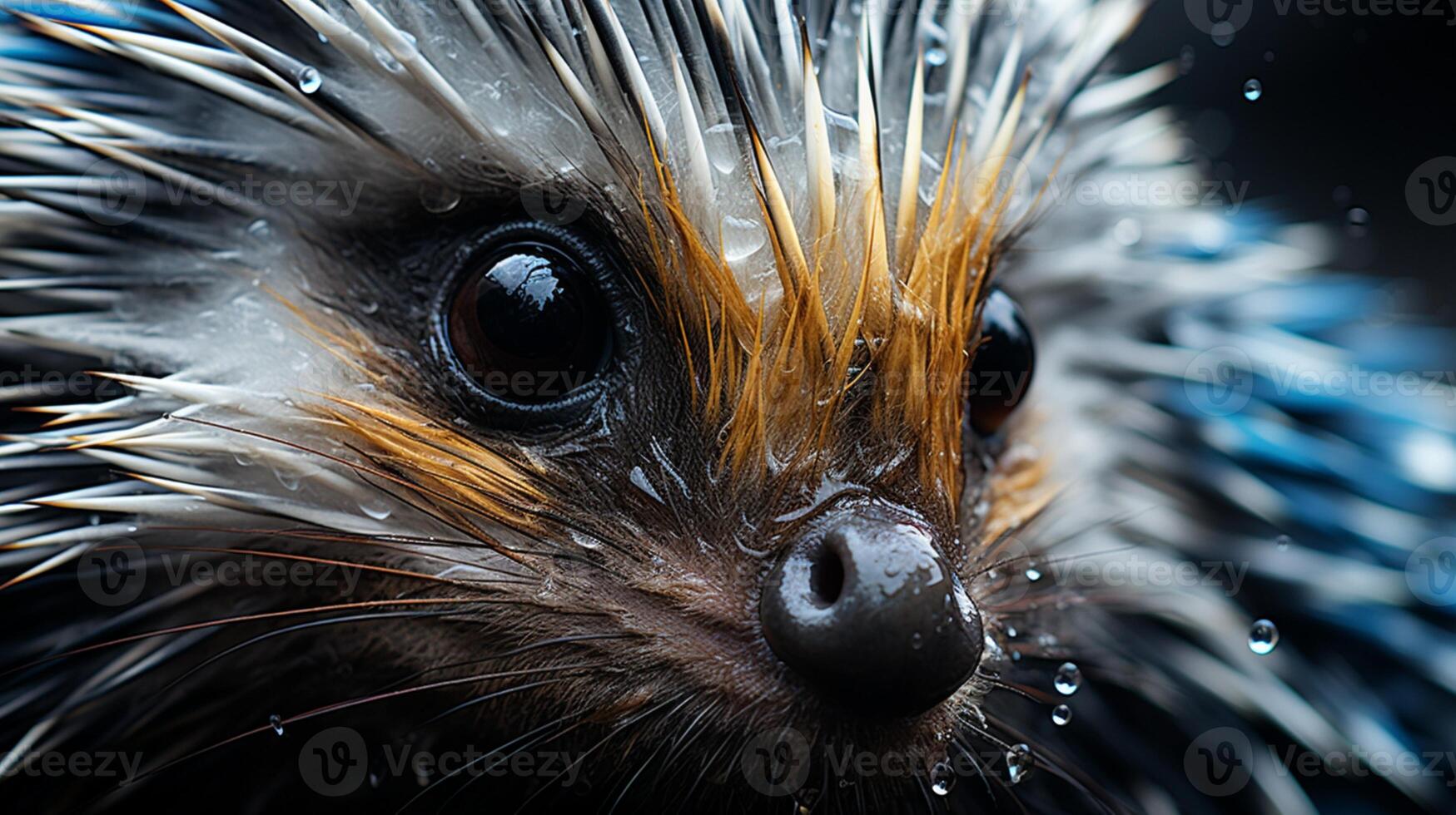 Porcupine animal nature zoo forest photo