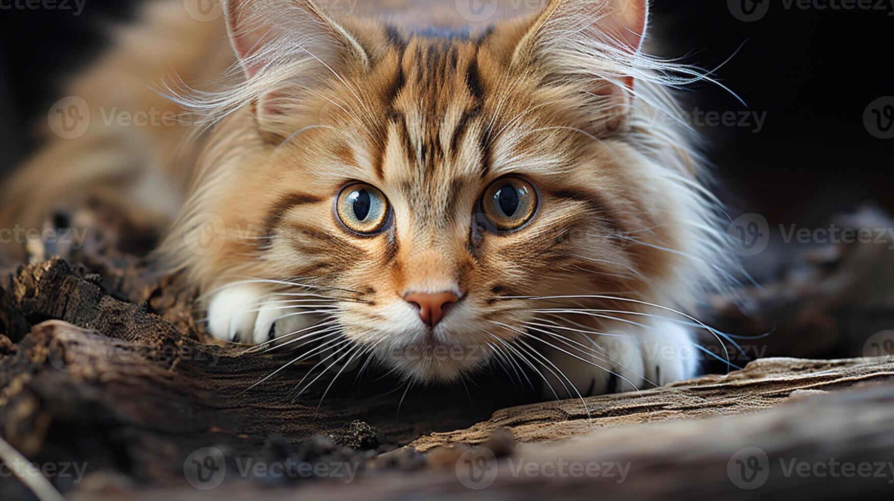 Baby cat lazy time funny kitten playful little paw photo