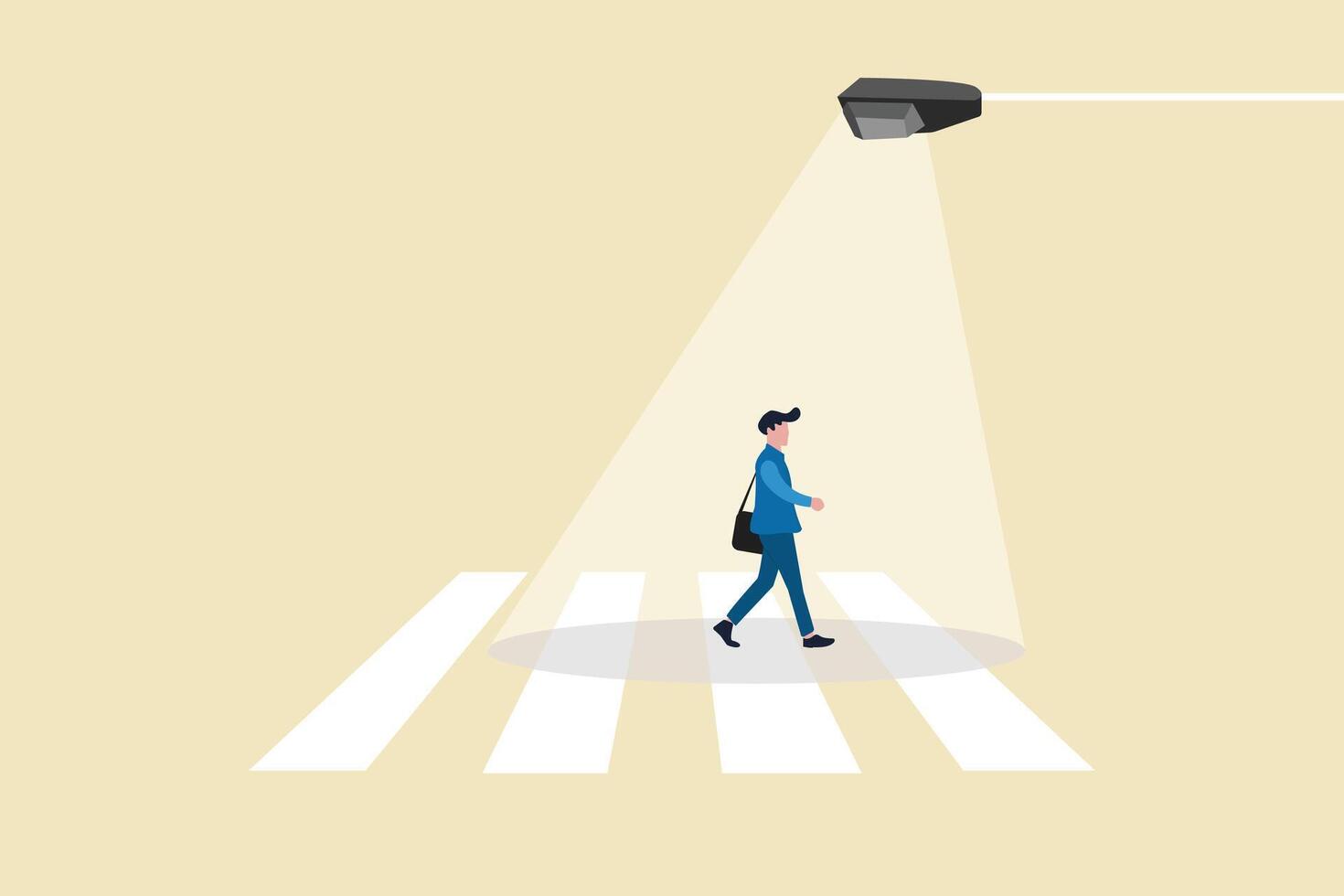 Business hiring and recruitment concept with spotlight. Career opportunity symbol vector