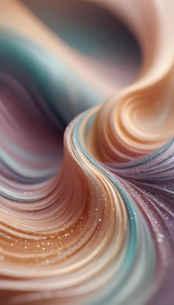 3D curve bokeh glitter background wallpaper photo