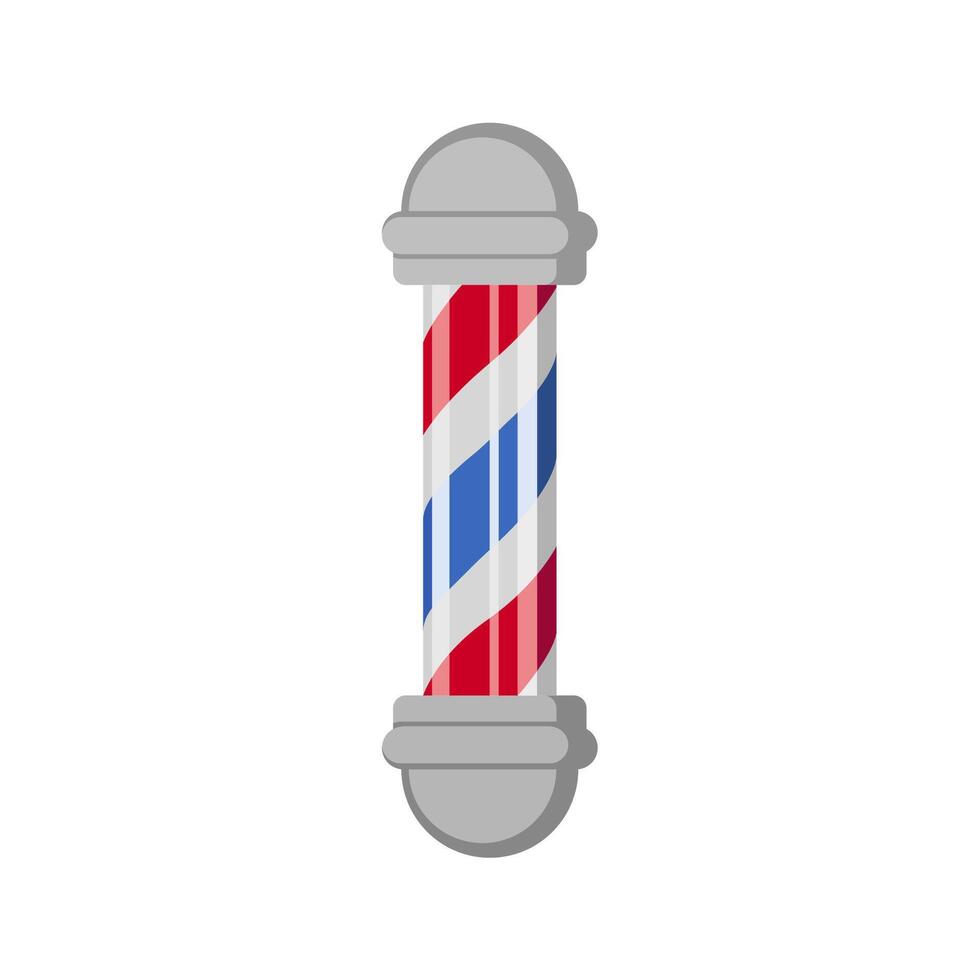 barber pole icon design vector