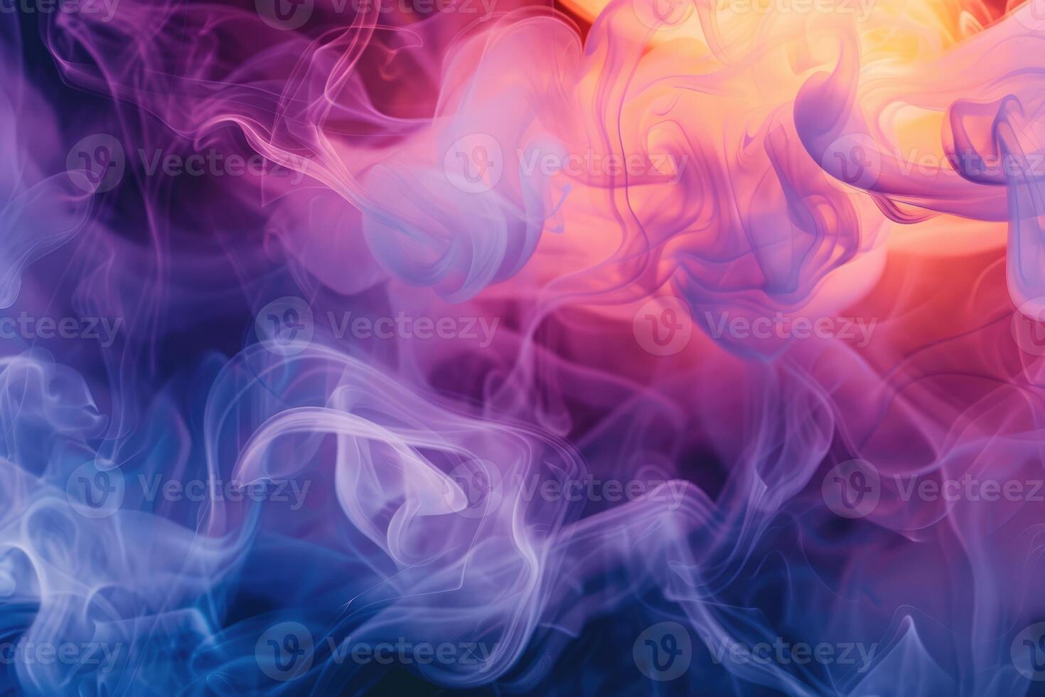 Abstract colourful fog smoke cloud background photo