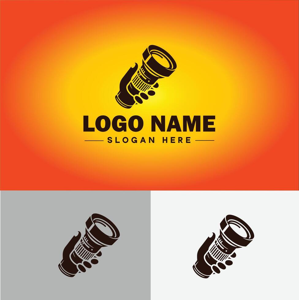 Magnifying Glass Search Zoom Find logo icon for business brand app icon people finder infinity searching logo template vector
