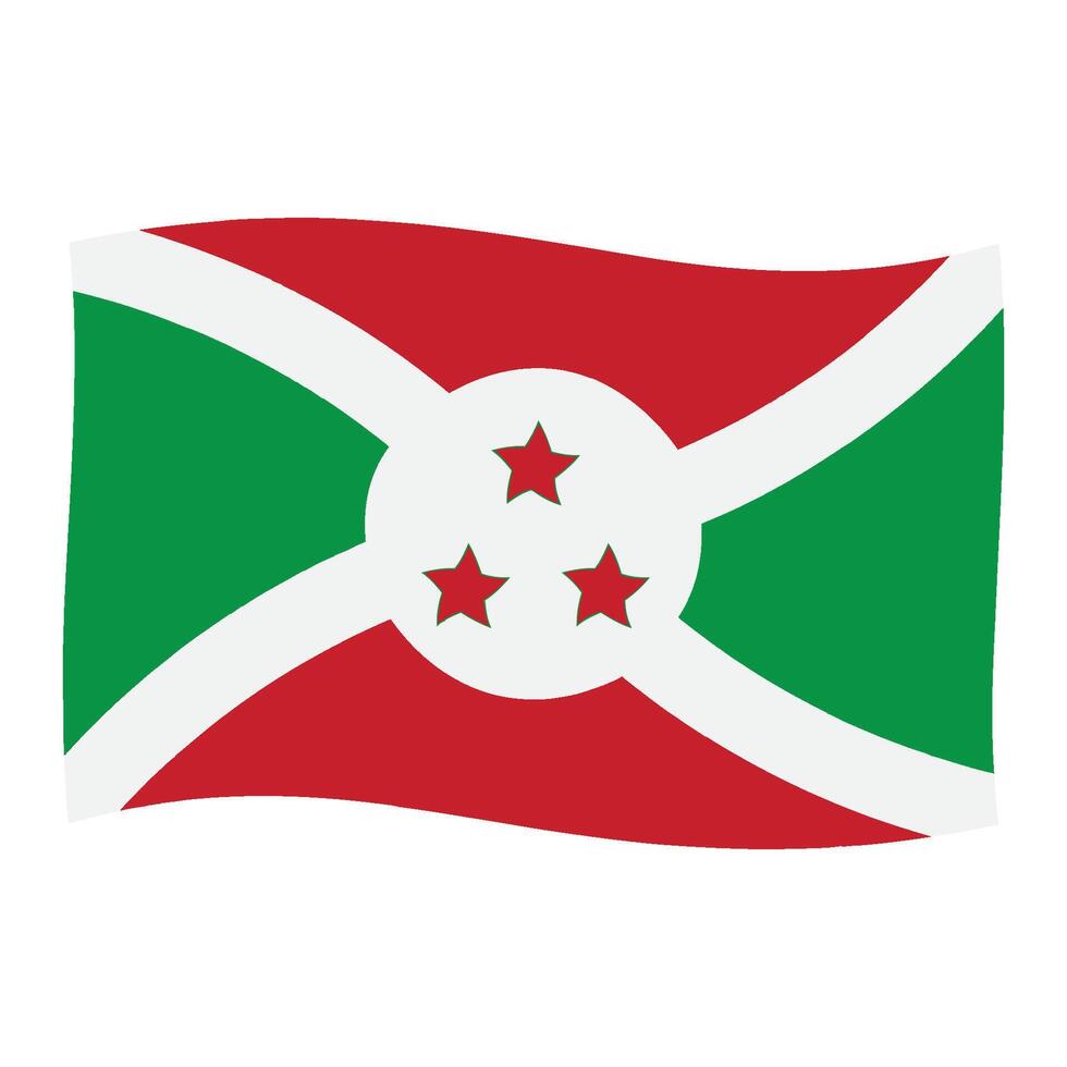 Burundi country flag vector