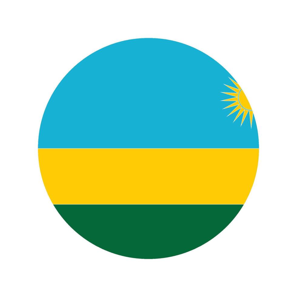 National flag of Rwanda vector