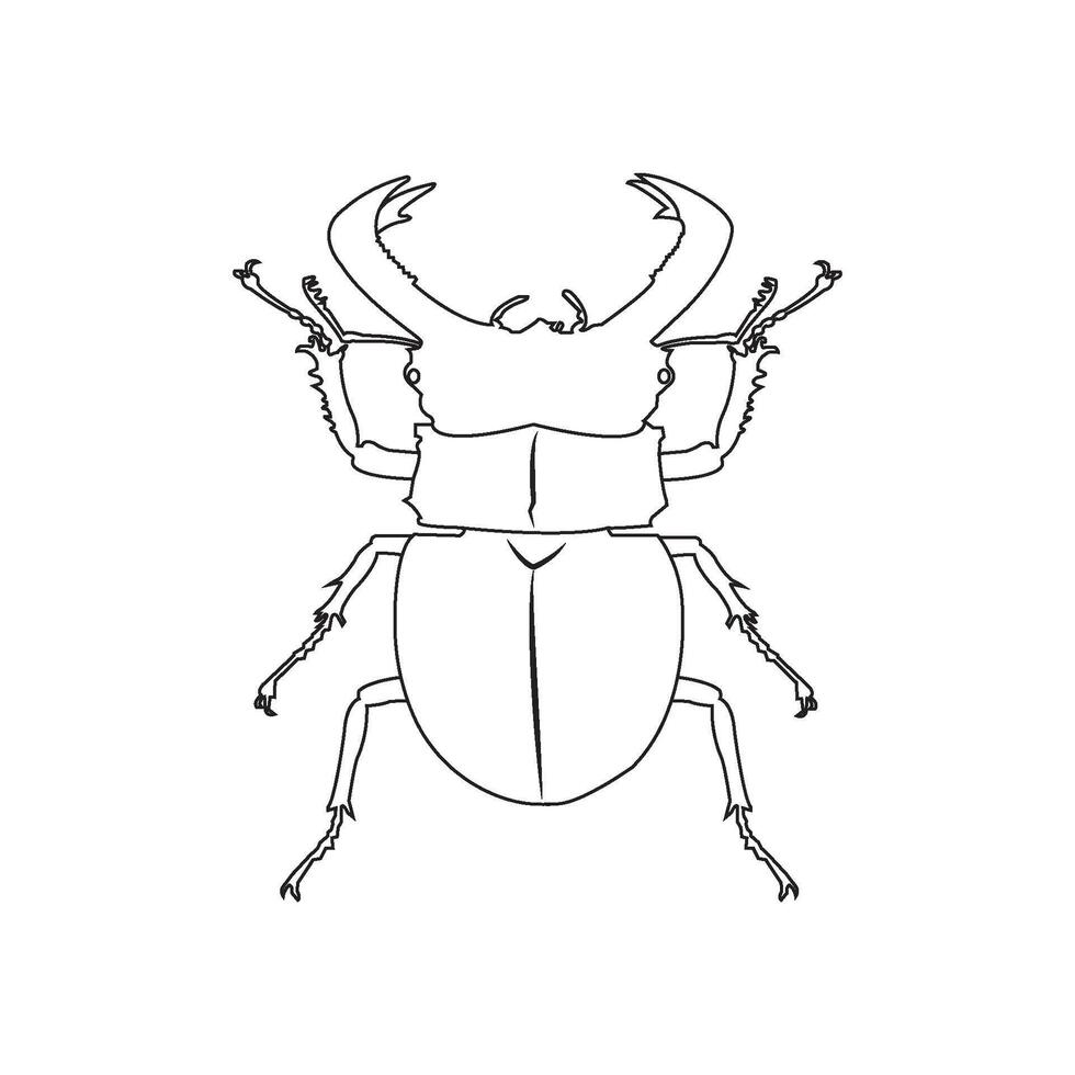 Beetle icon design vector