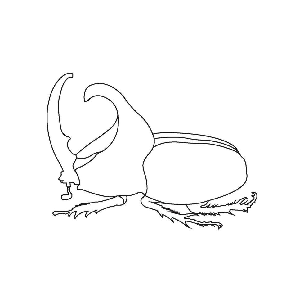 Beetle icon design vector