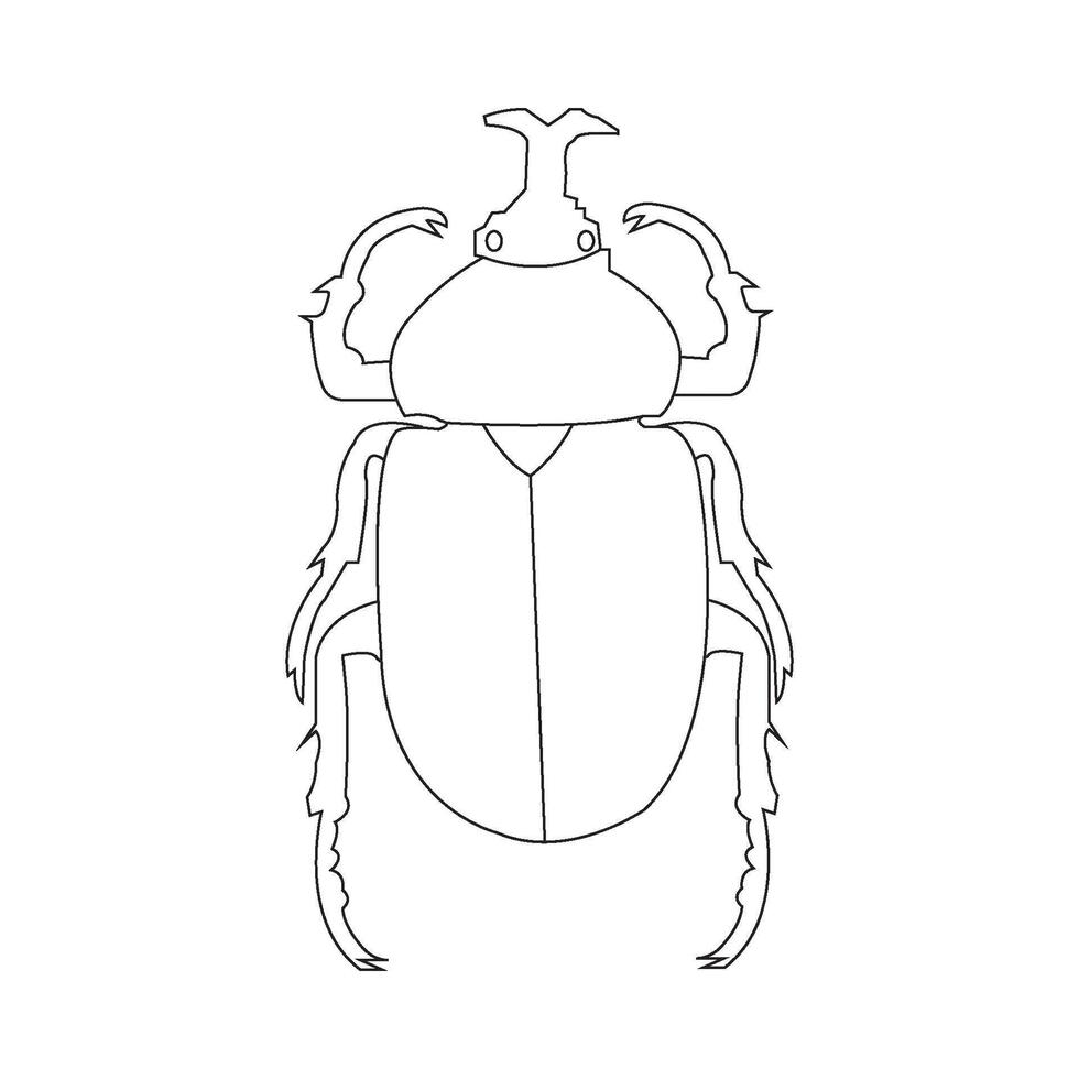 Beetle icon design vector