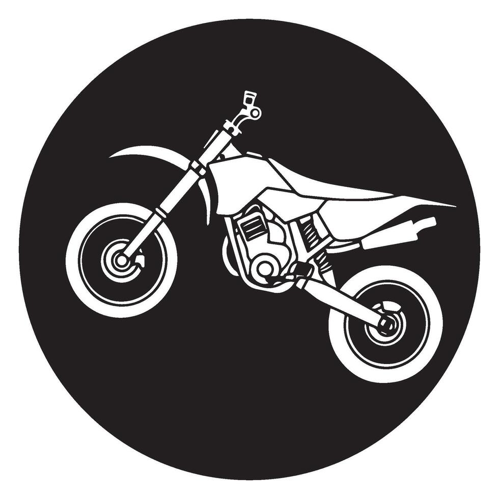 Motocross icon design vector
