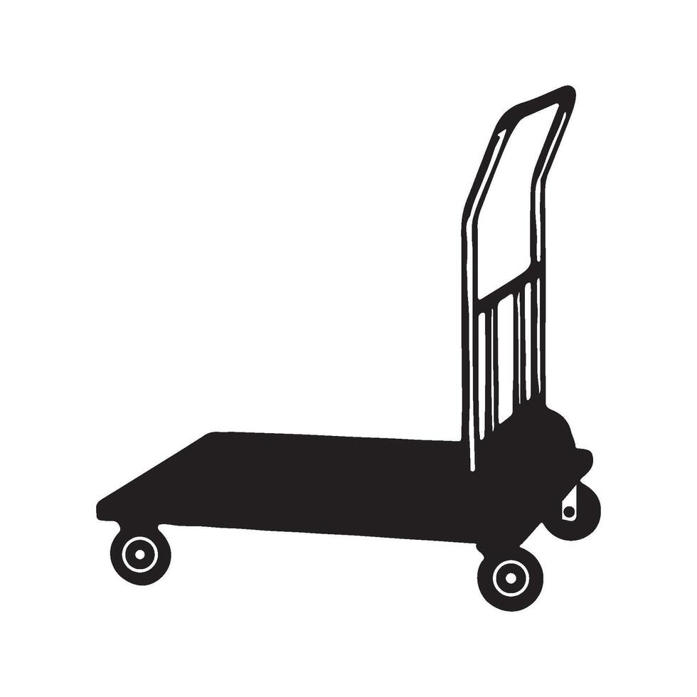 trolley icon design vector