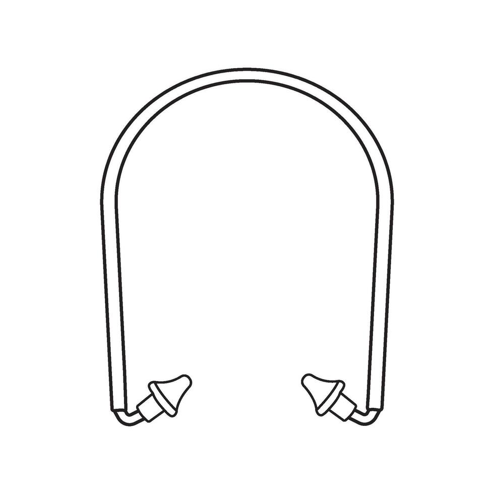 Earmuffs icon design vector