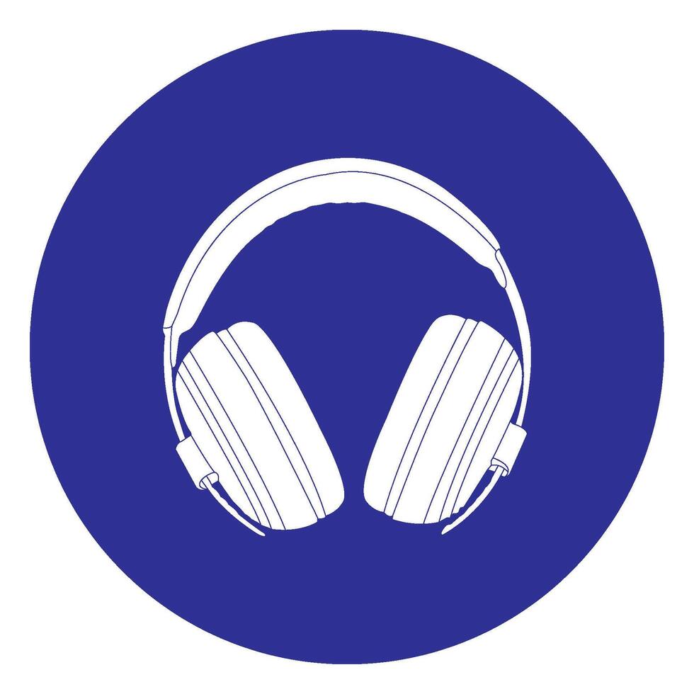 Earmuffs icon design vector
