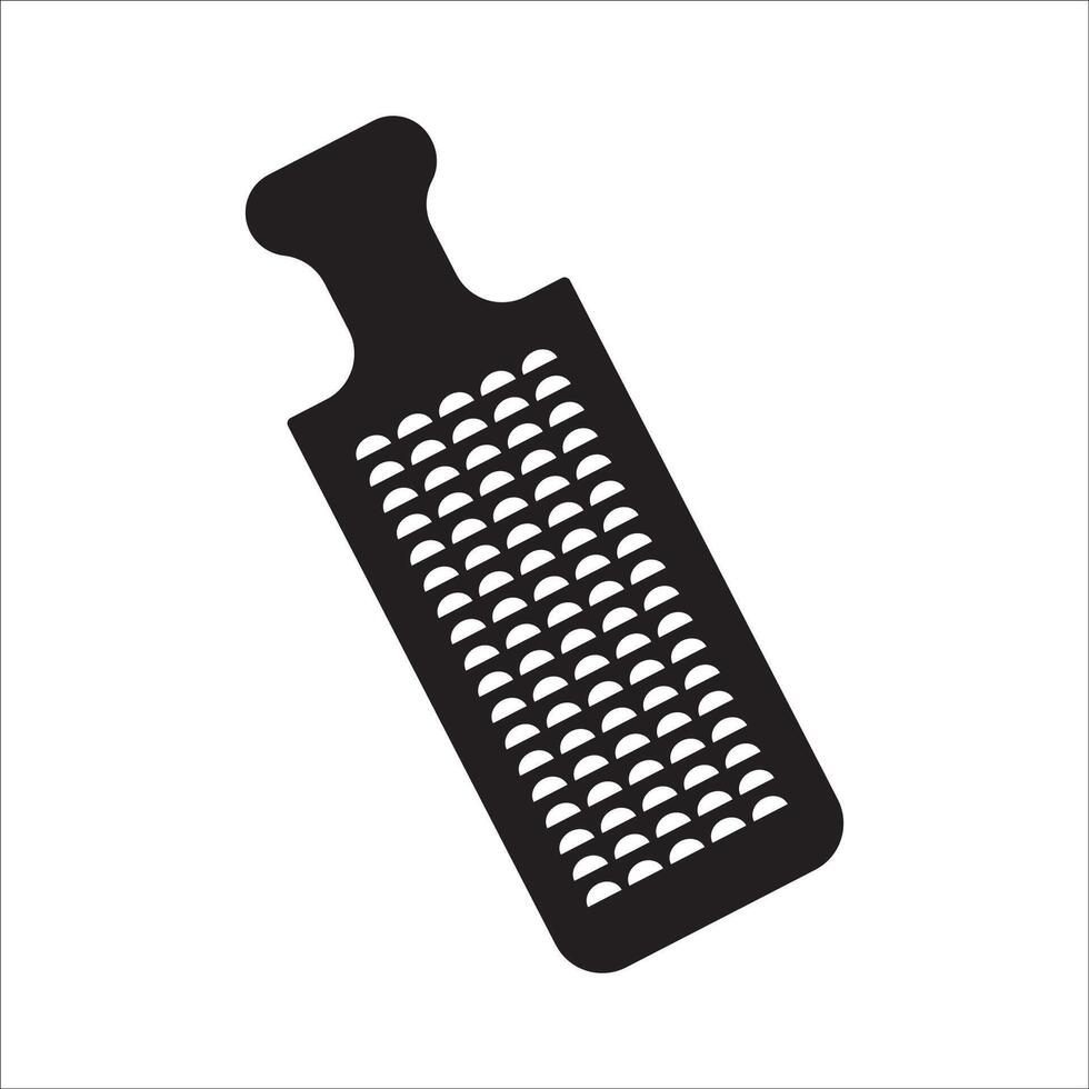 Hand grated coconut icon vector