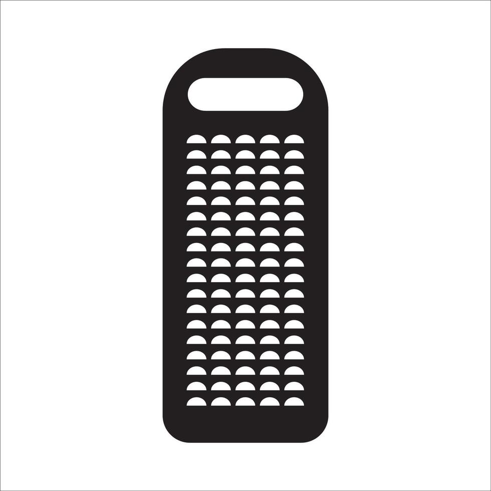 Hand grated coconut icon vector