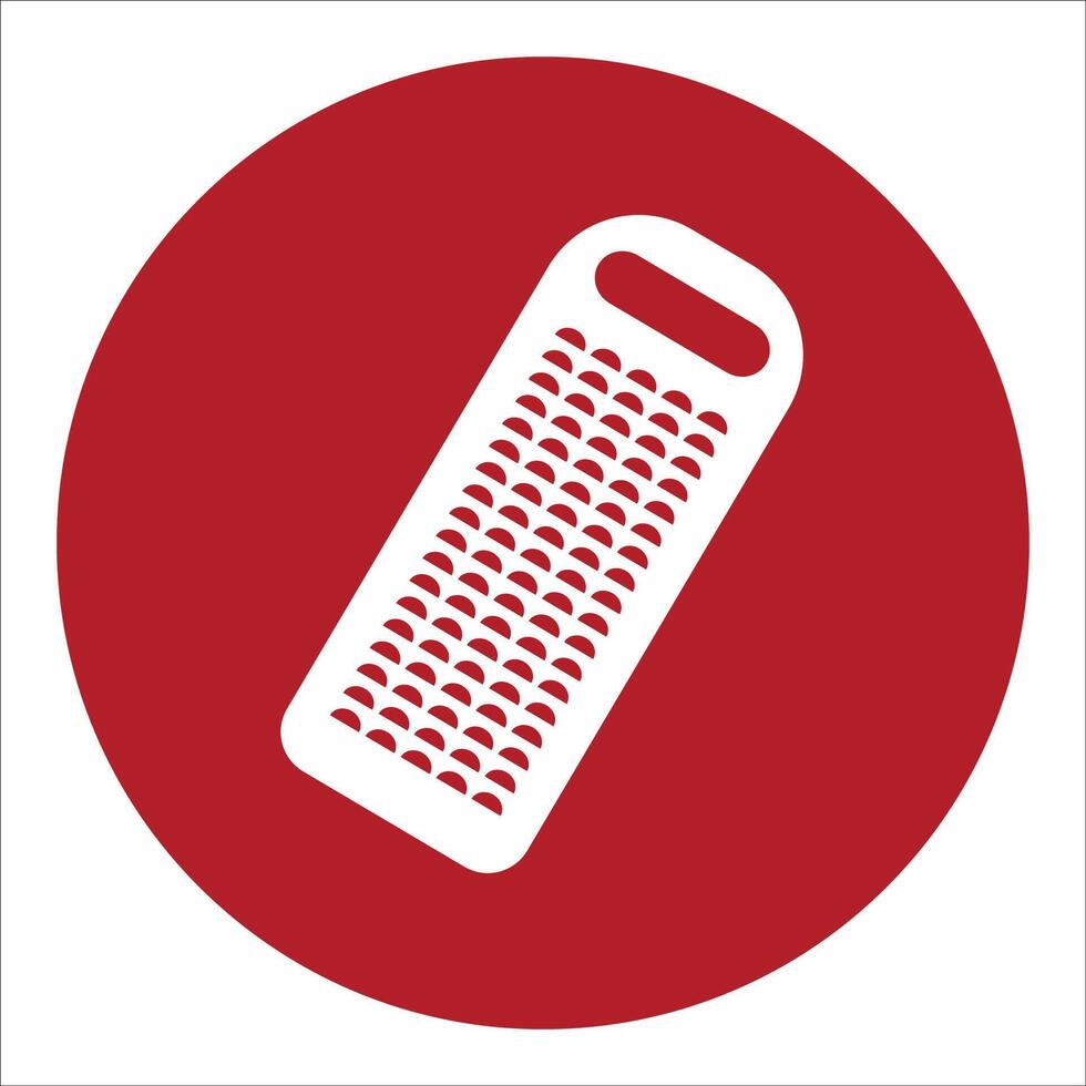 Hand grated coconut icon vector