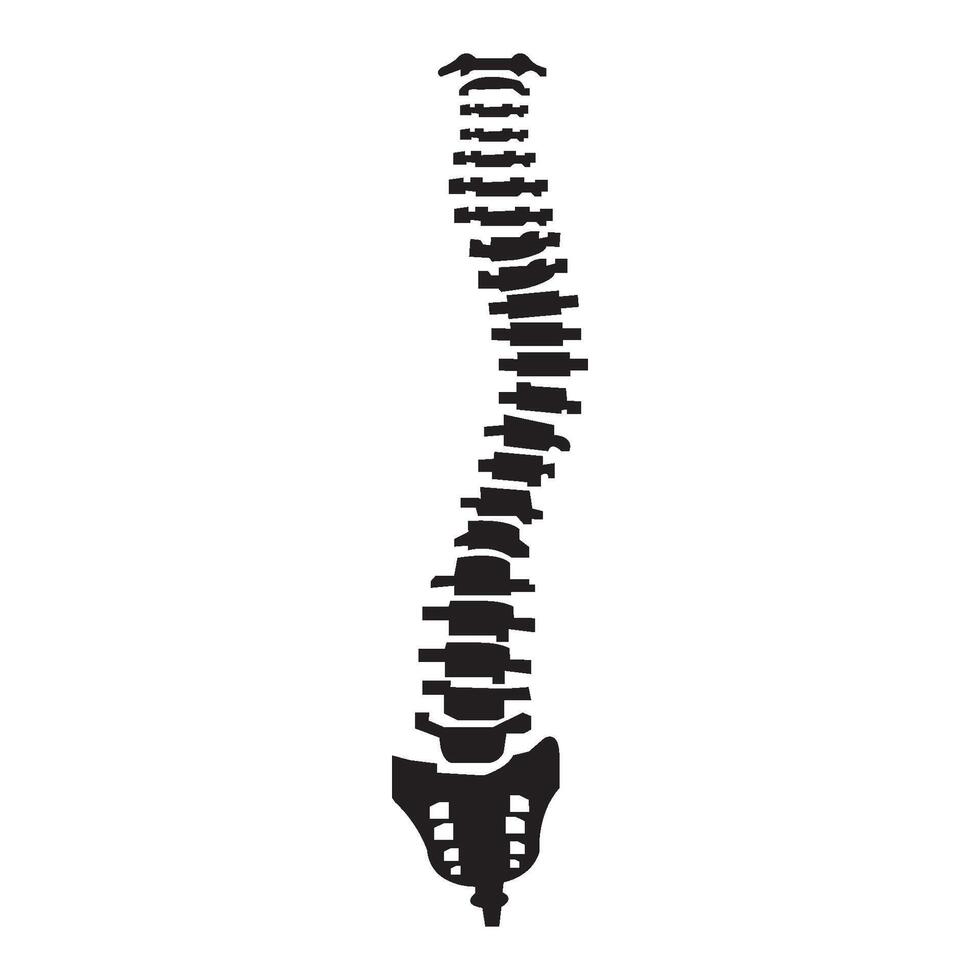 Spine icon design vector