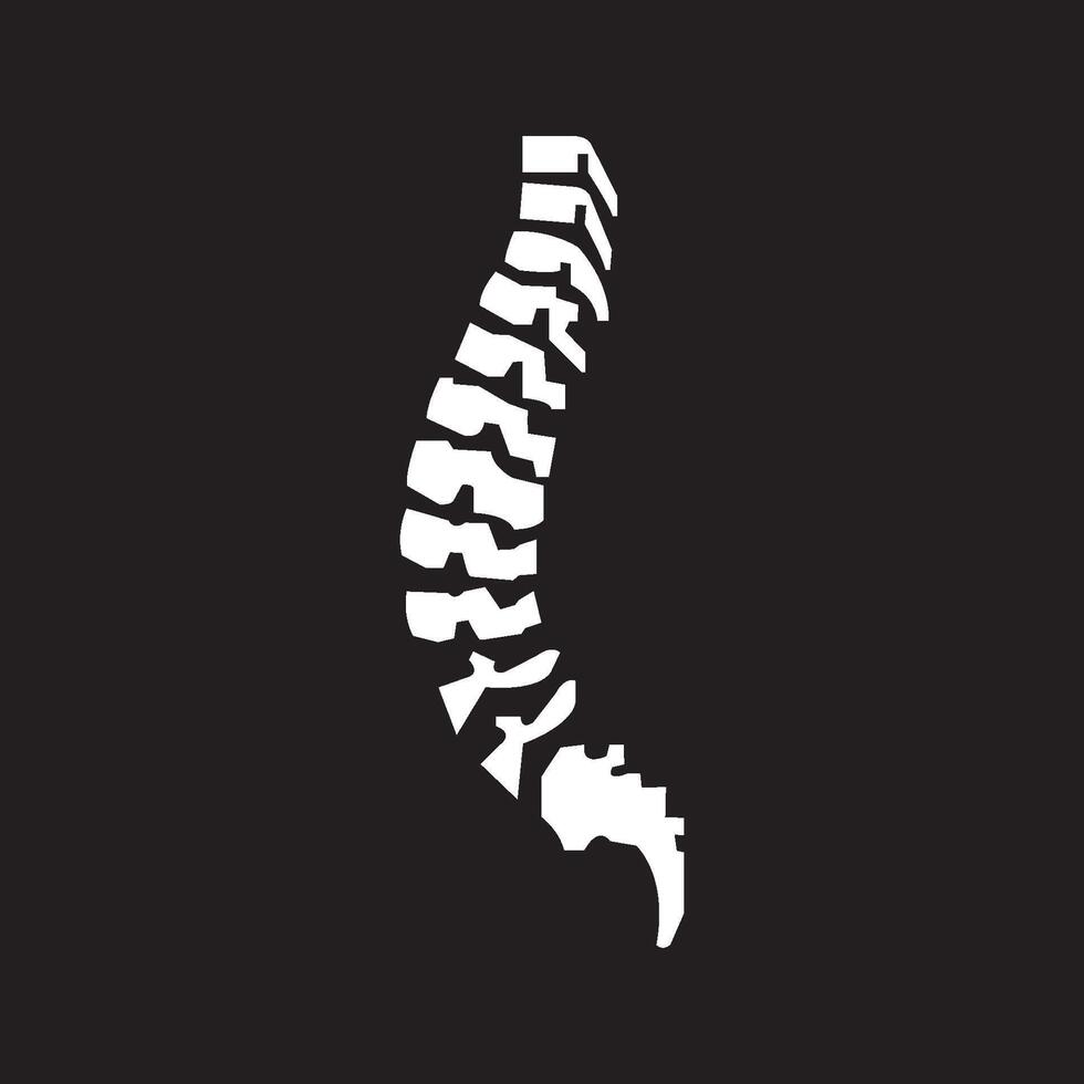 Spine icon design vector