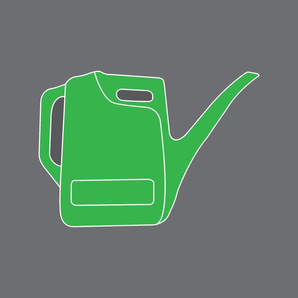 Plant waterer icon vector