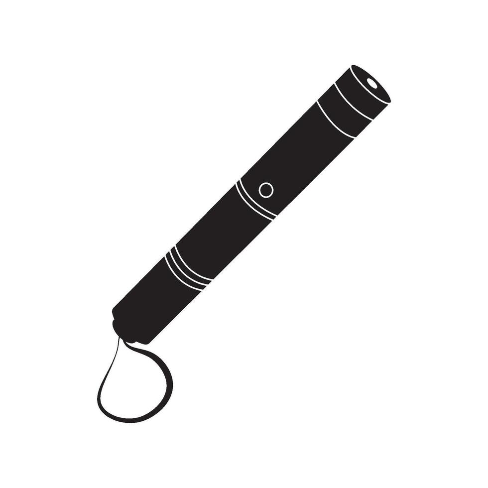 Laser pointer icon vector