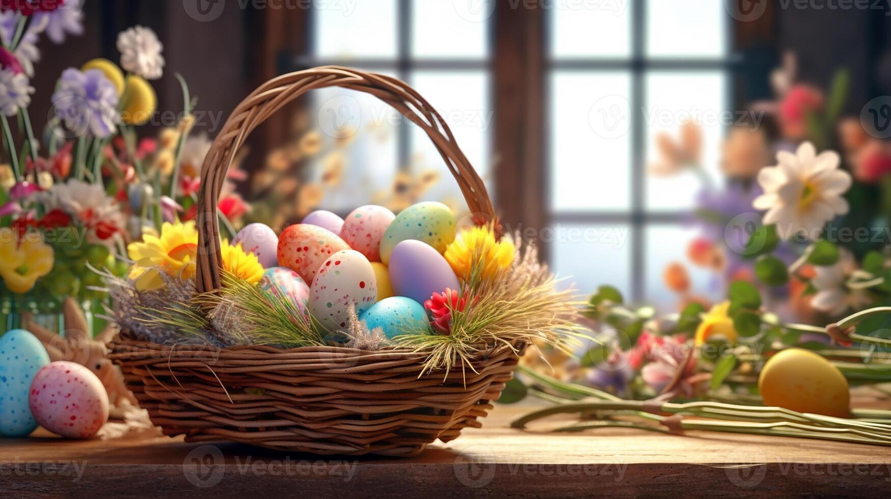 Easter Decoration, . photo