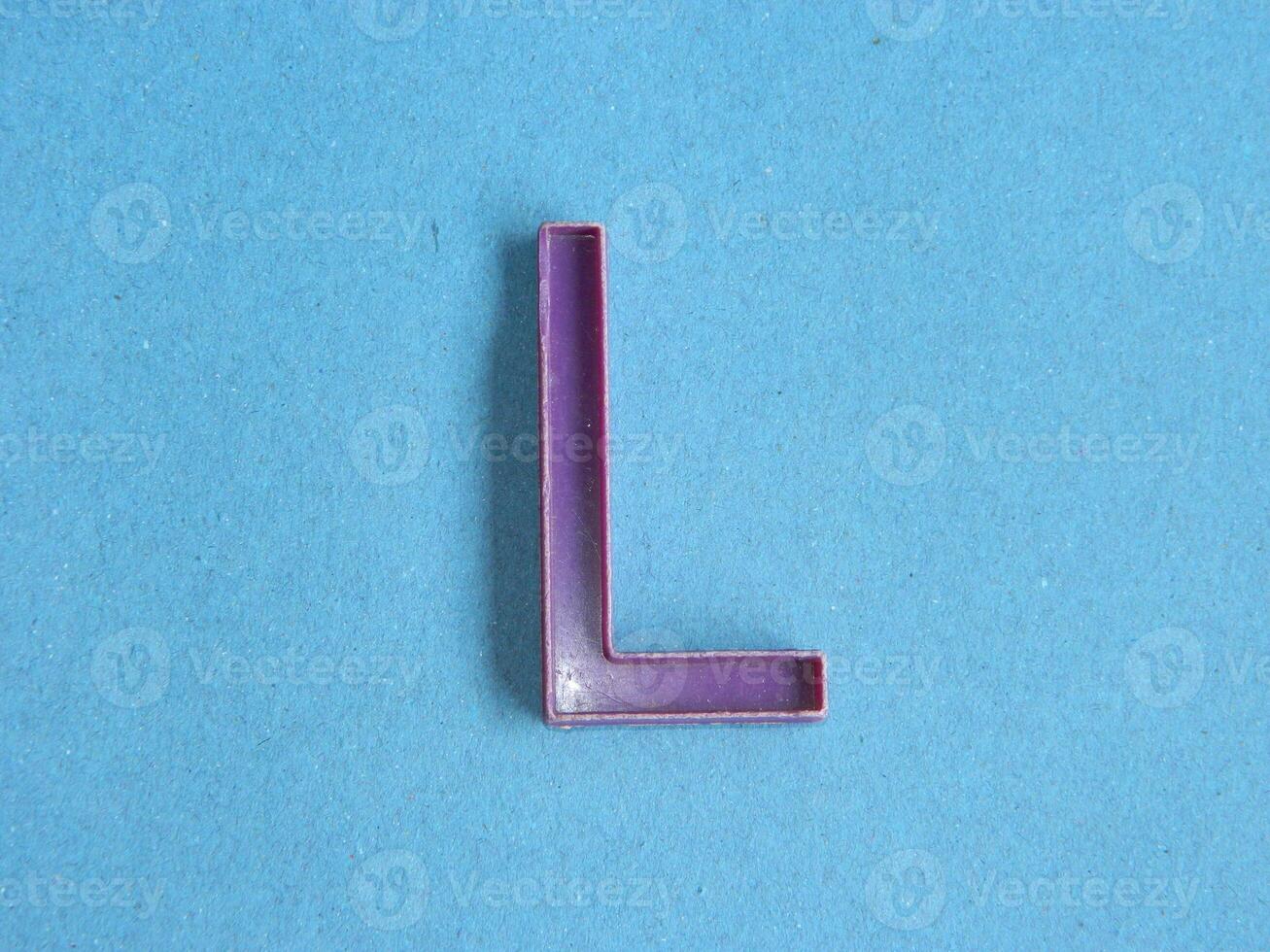 Macro photo or closeup photo of the alphabet from children's toys on a blue background. Use on preschool also