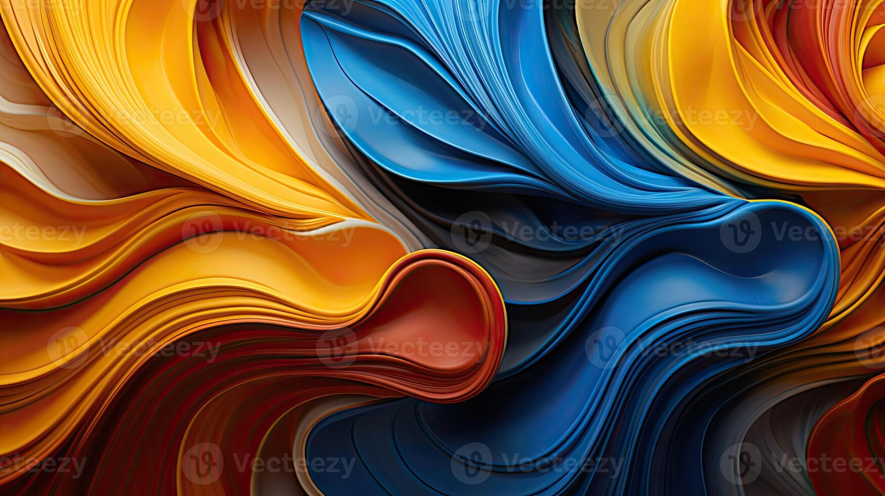 Macro shot of abstract wavy patterns backgrounds photo