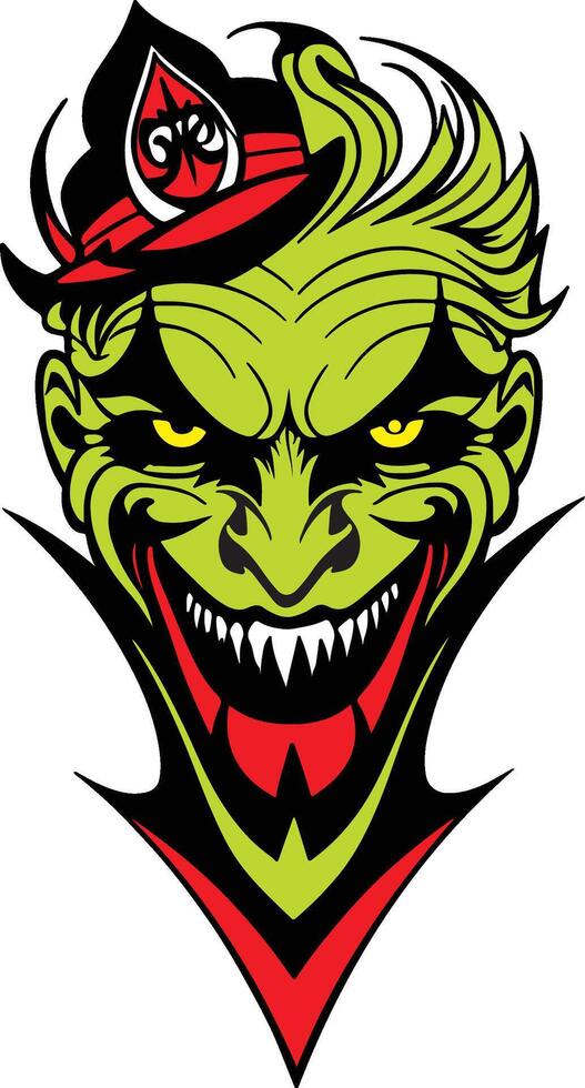 Joker illustration Design vector