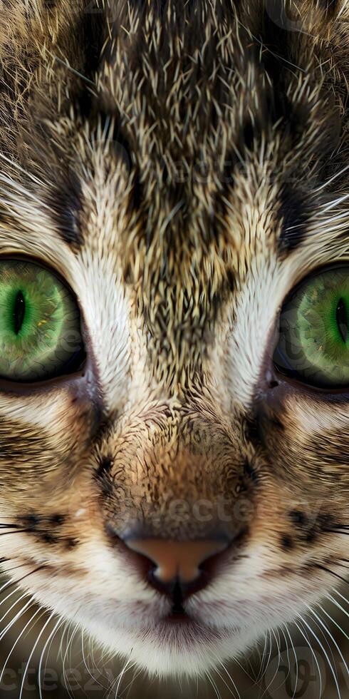 Adorable Kittens Gaze photo