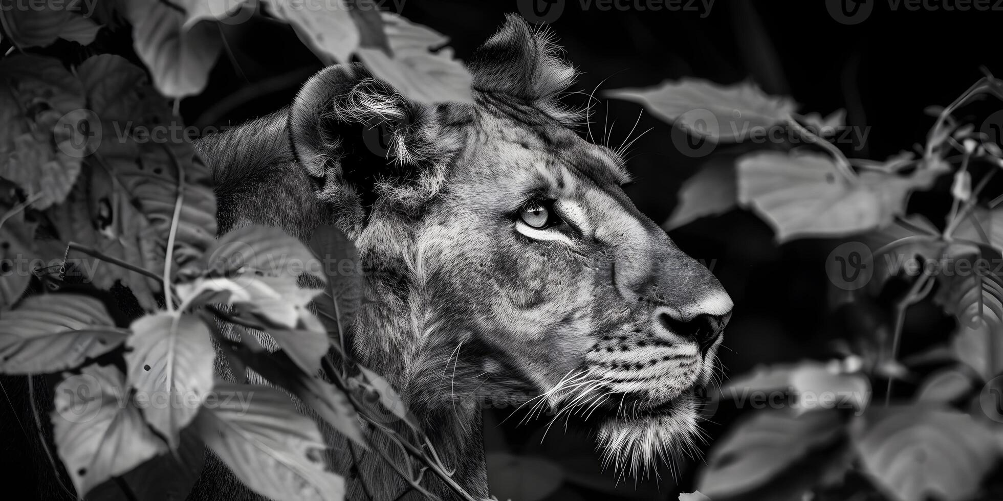 Wild Lioness Hunting photo