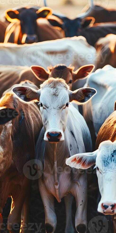 Farm Animals Gathering photo