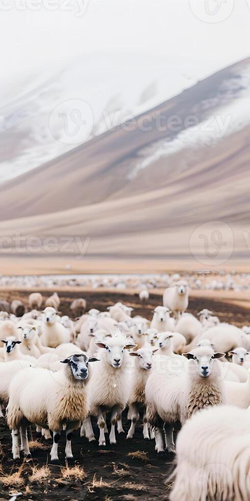 Farm Animals Gathering photo