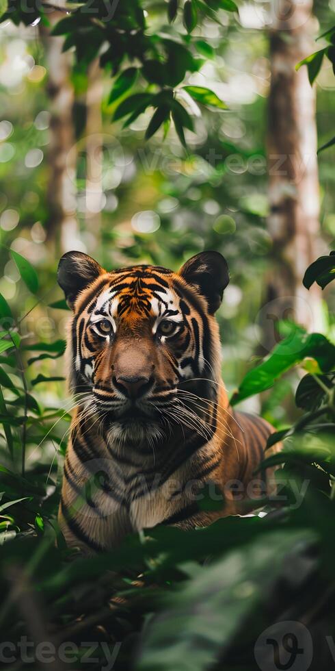 Lush Green Jungle Resting photo