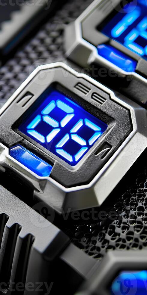 Backlit Digital Display photo