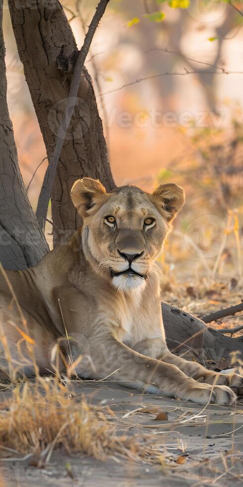 Relaxed Lioness Shade photo