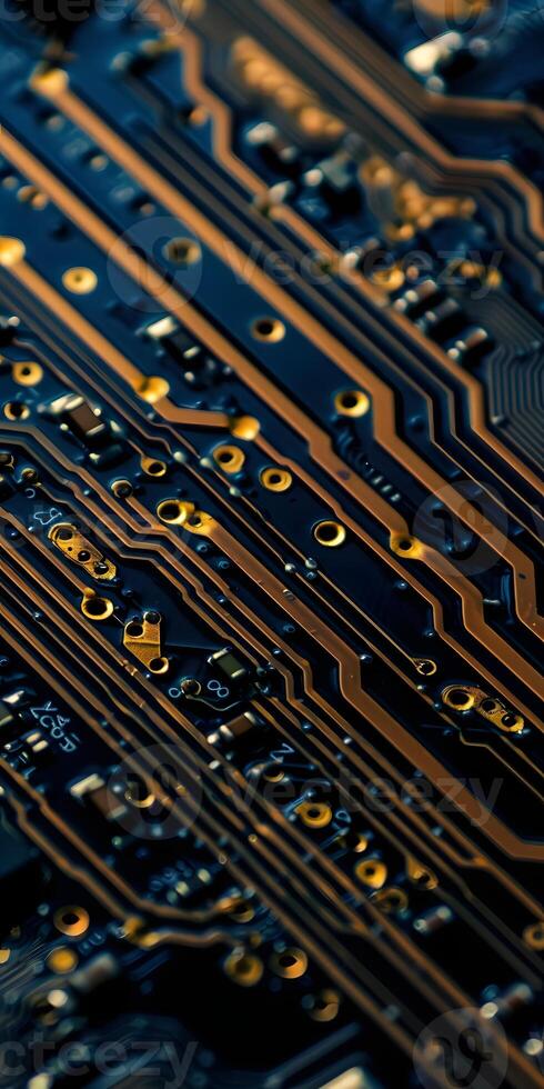 Digital Circuit Smartphone Display photo