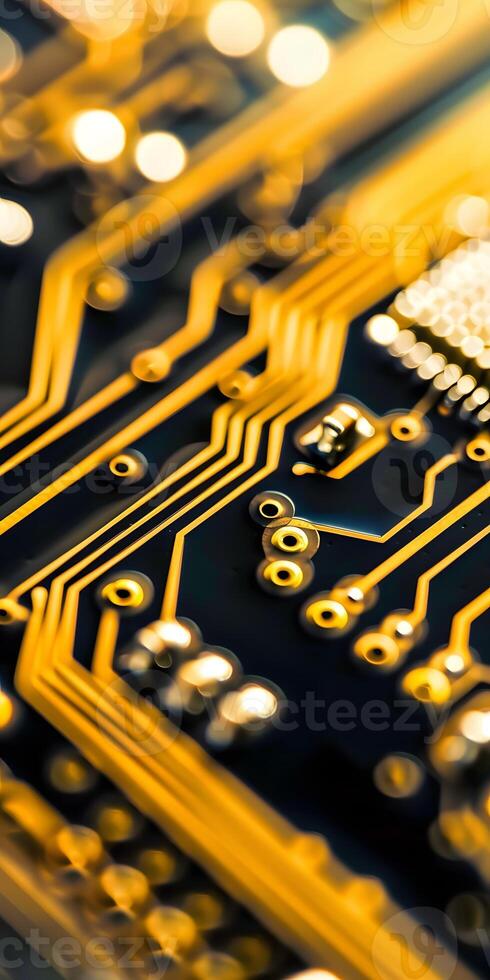 Circuit Board Abstraction photo