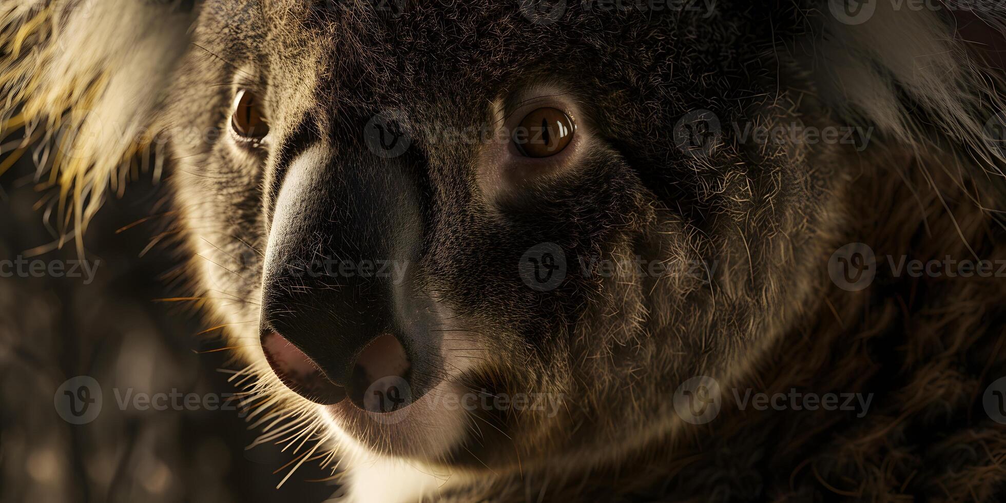 Curious Koala CloseUp photo