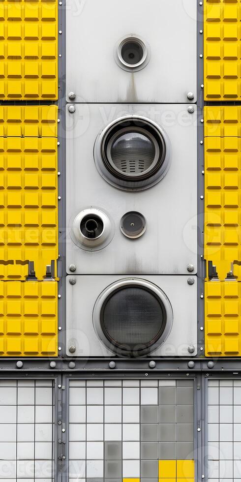 Technological Geometric Abstraction photo