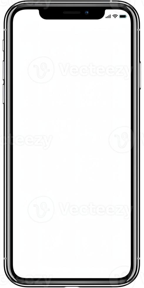 White Screen Smartphone photo