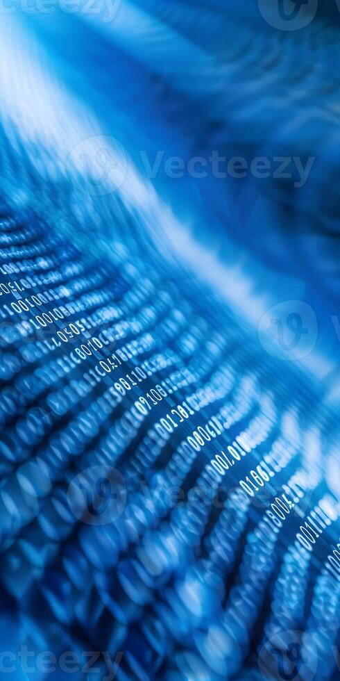 Digital Code Matrix Glow photo