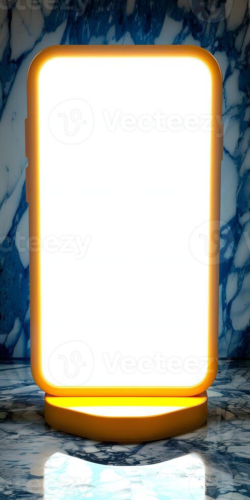 White Screen Smartphone photo