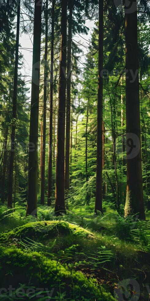 Verdant Woodland Canopy photo