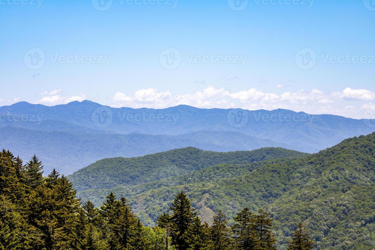 Smoky Mountains on a Sunny Day photo