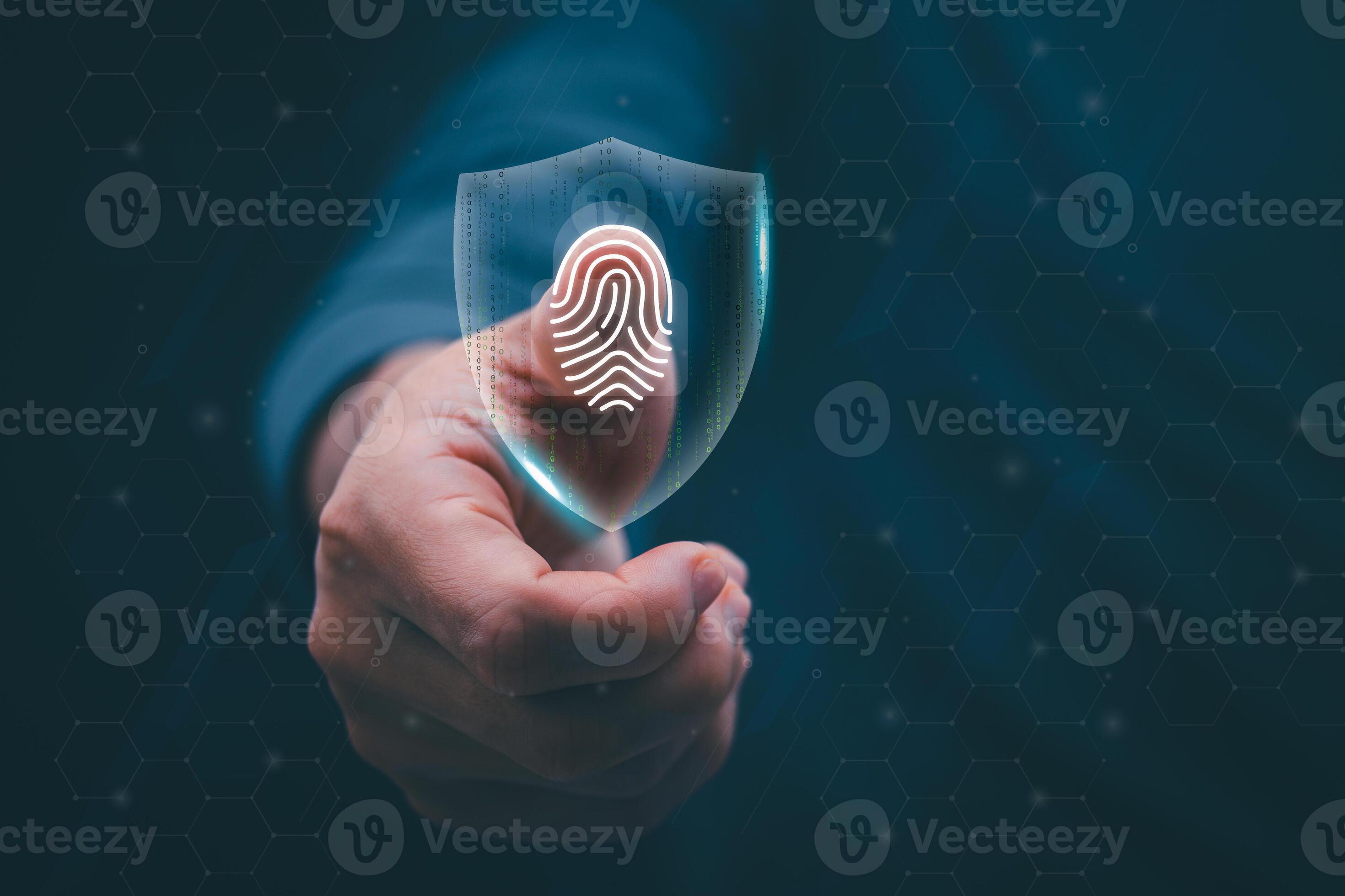 Protection and encryption of fingerprint data with network technology ...