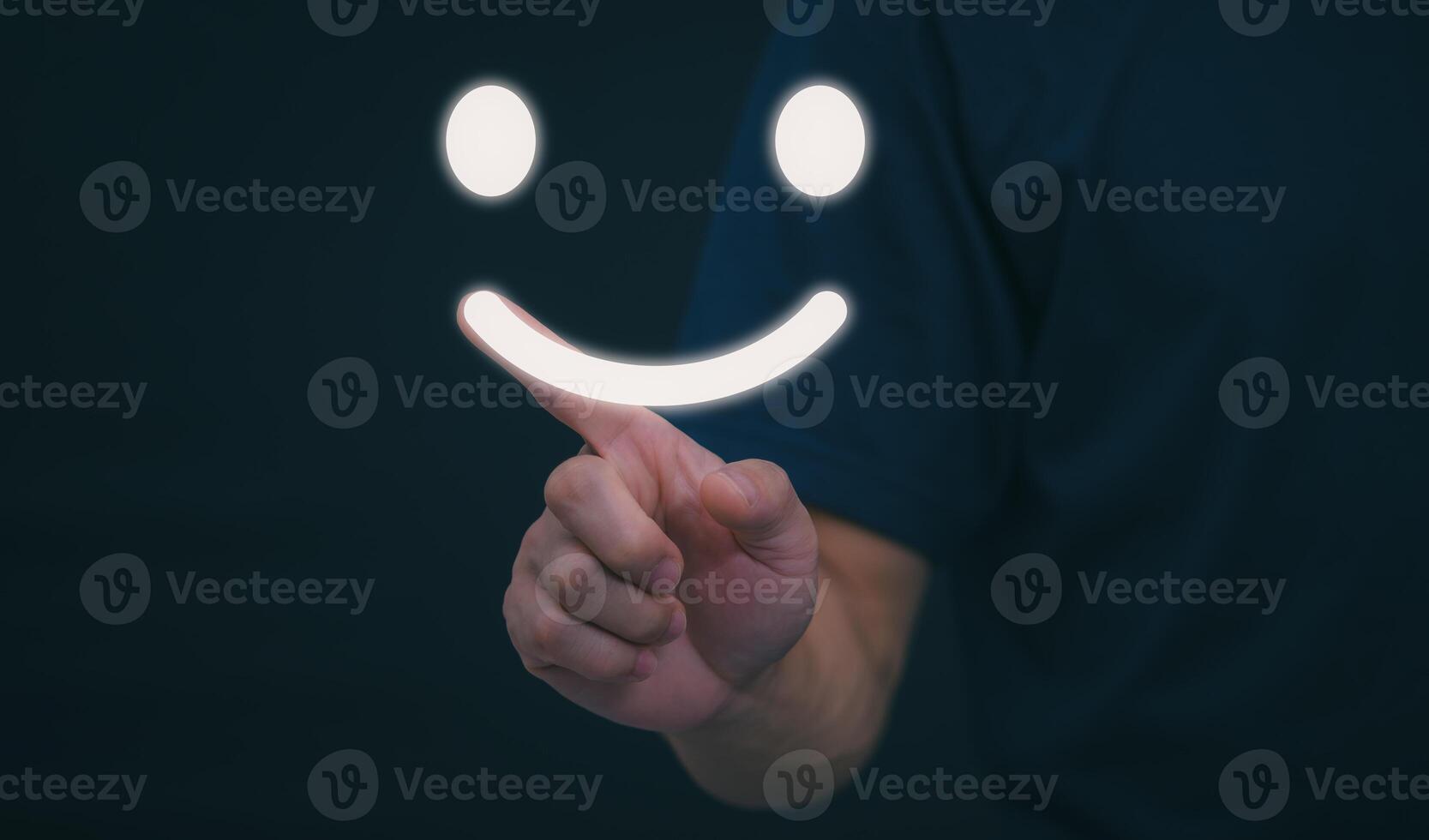 Customer services best excellent business rating experience. Satisfaction survey concept. user gives ratings to service experience on the online application, online marketing, and business processes. photo
