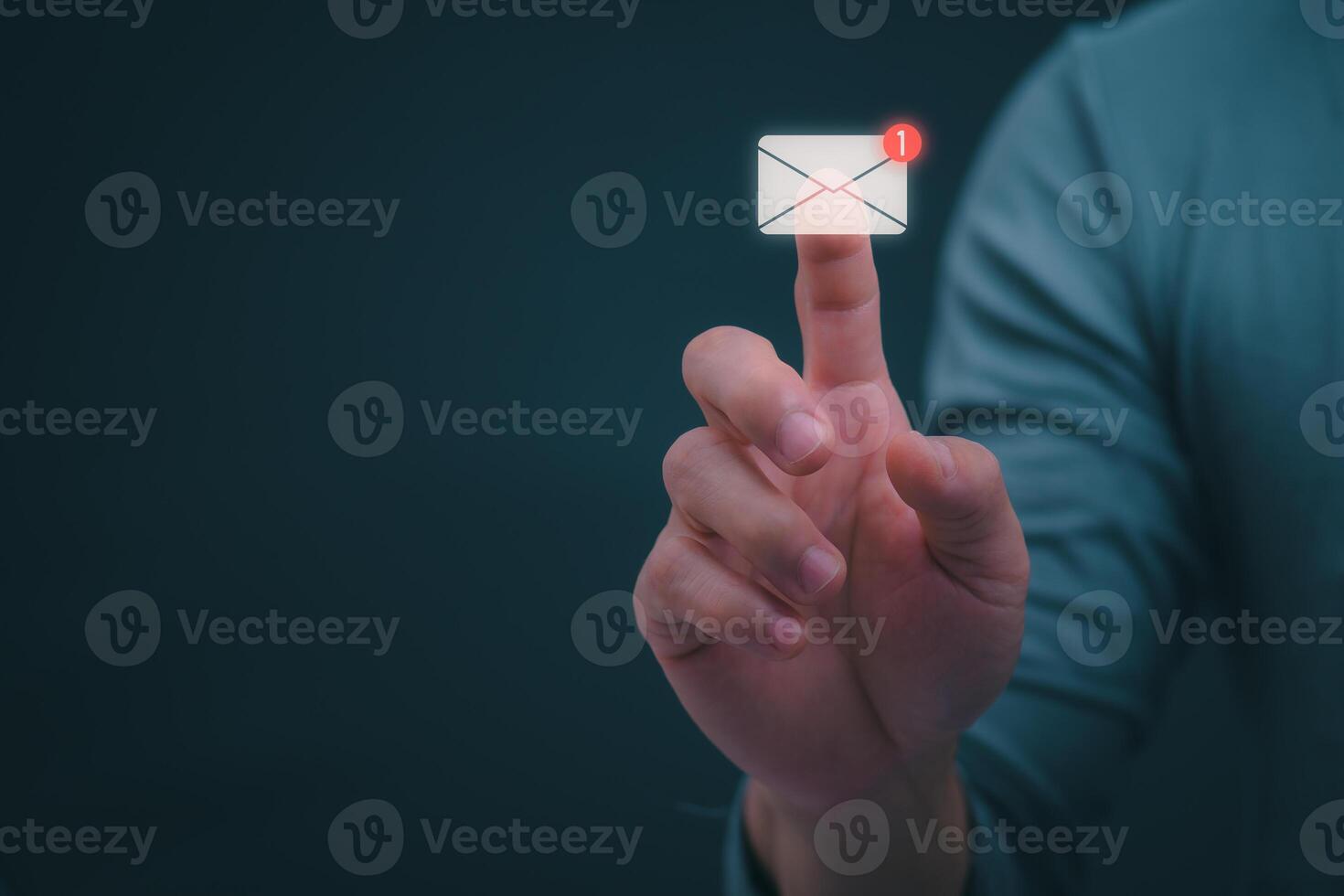 businessmen use their mobile phones to check newsletters or emails each day. For communication or receiving various news In the internet age, the concept of working anywhere photo