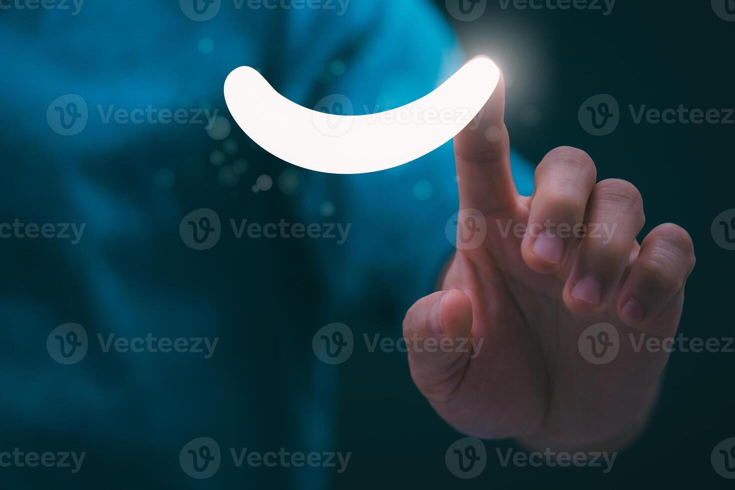 Customer services best excellent business rating experience. Satisfaction survey concept. user gives ratings to service experience on the online application, online marketing, and business processes. photo