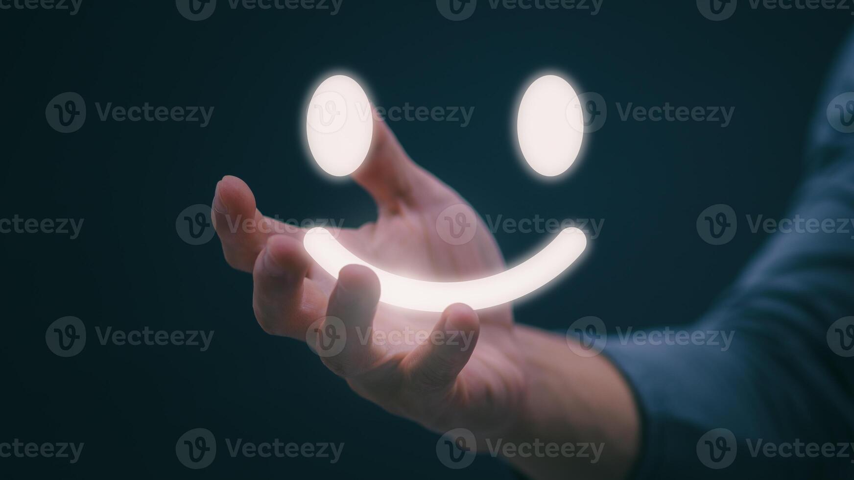 Customer services best excellent business rating experience. Satisfaction survey concept. user gives ratings to service experience on the online application, online marketing, and business processes. photo