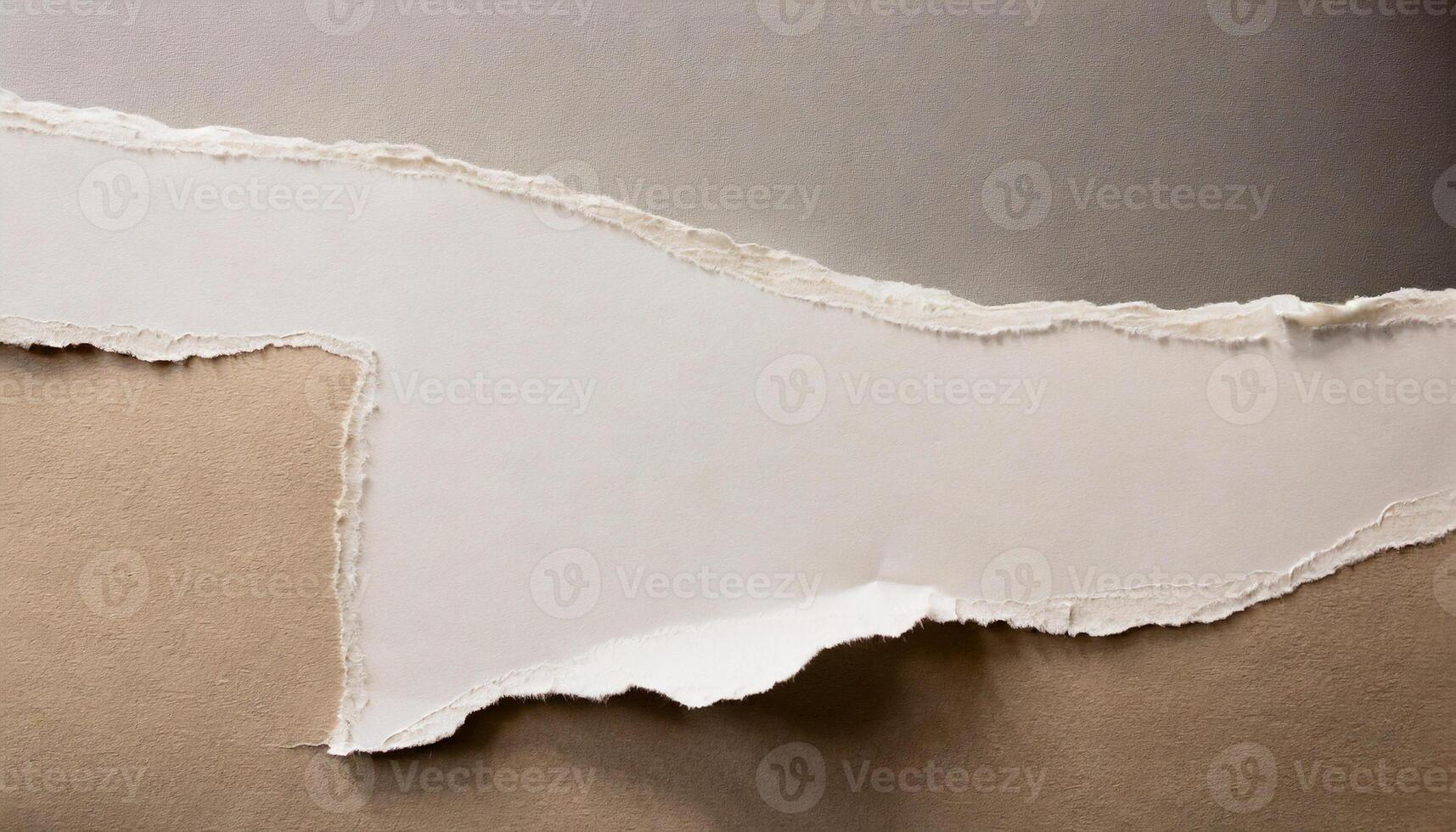 Torn paper texture background photo