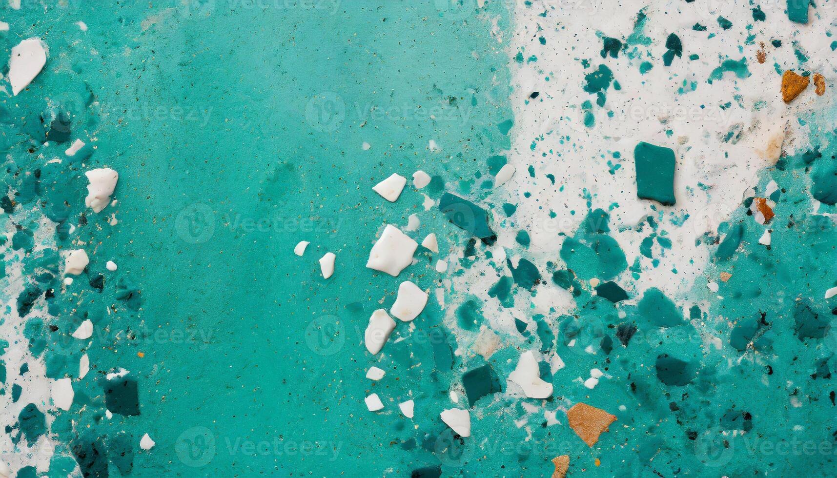 Wall background with terrazzo texture and pattern photo